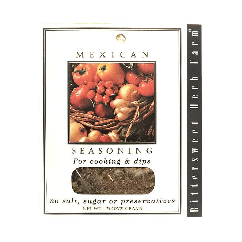 Mexican seasoning packet