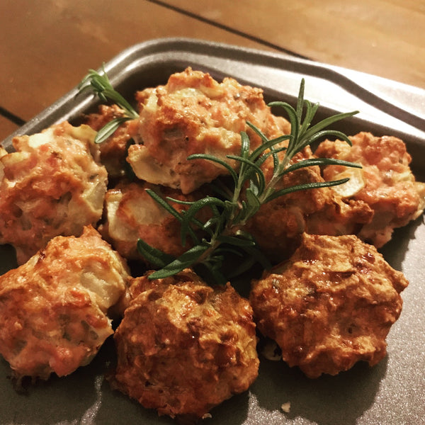 Smoked Onion Meatballs