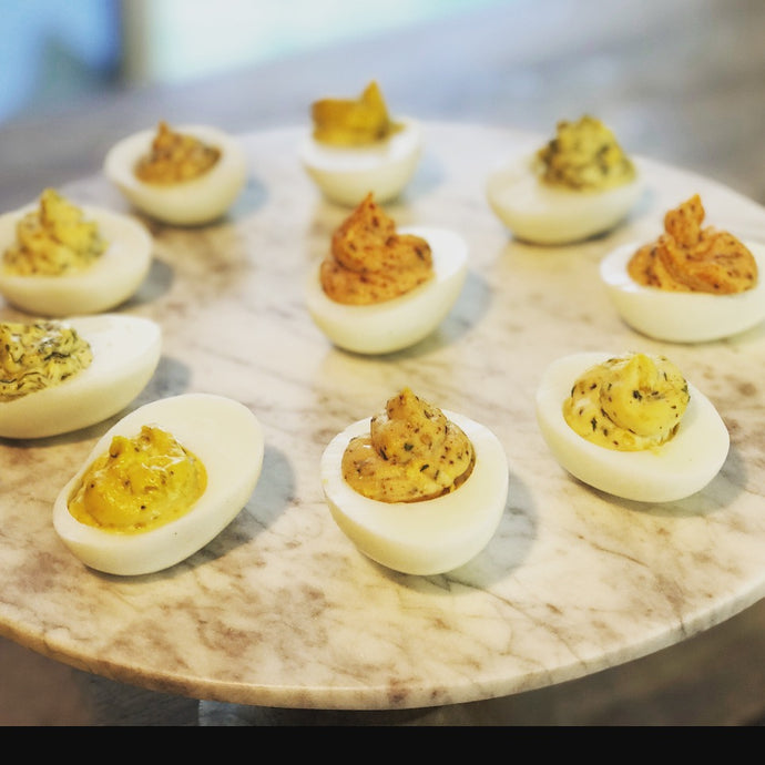 Devilishly Crabby Eggs