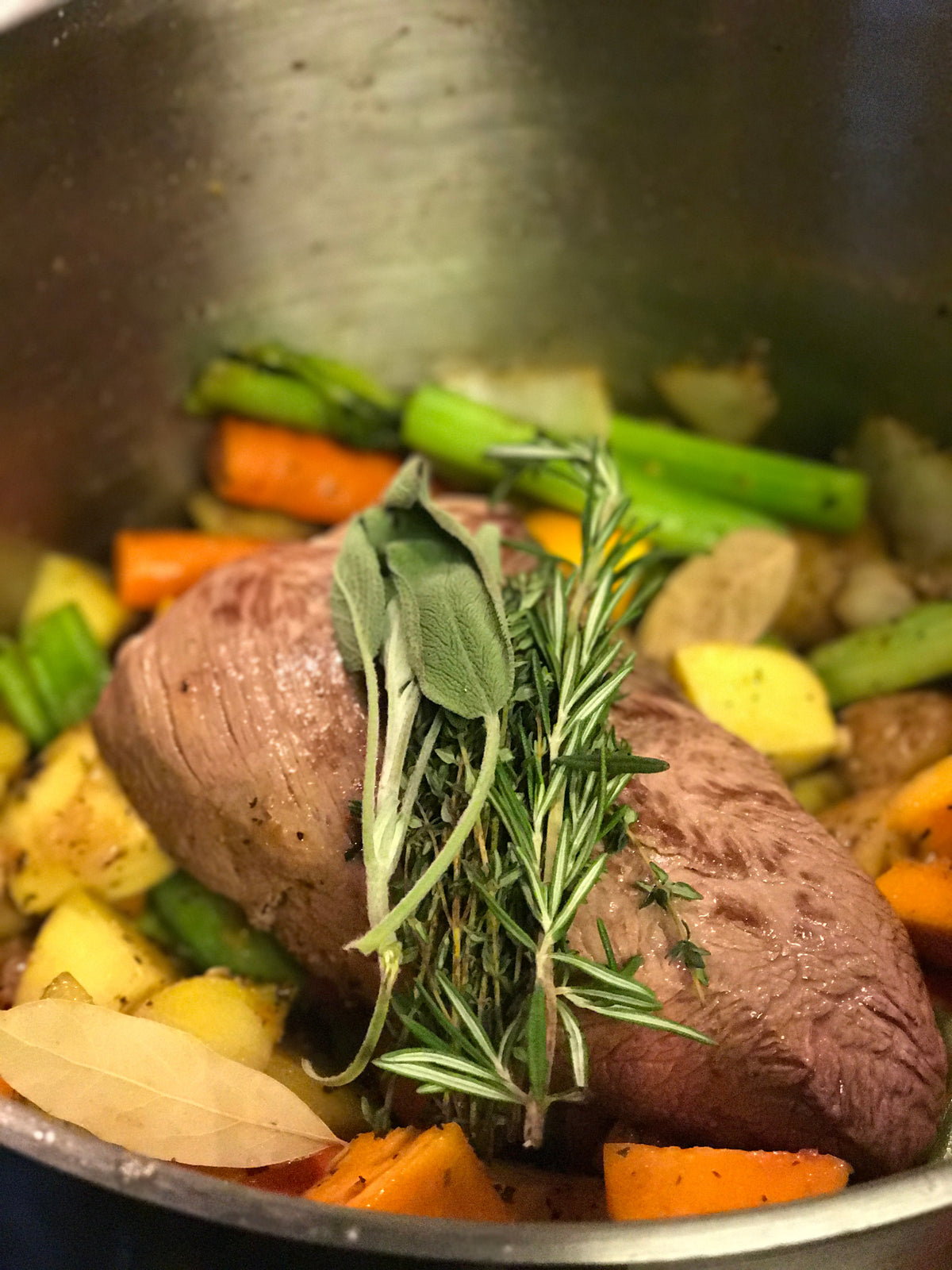 Zesty Garlic Pot Roast