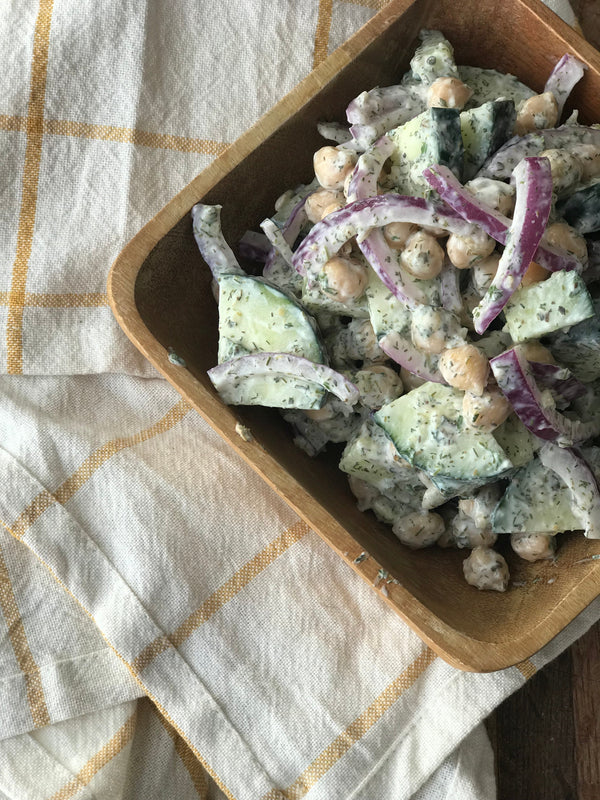 Creamy Yogurt Cucumber Salad