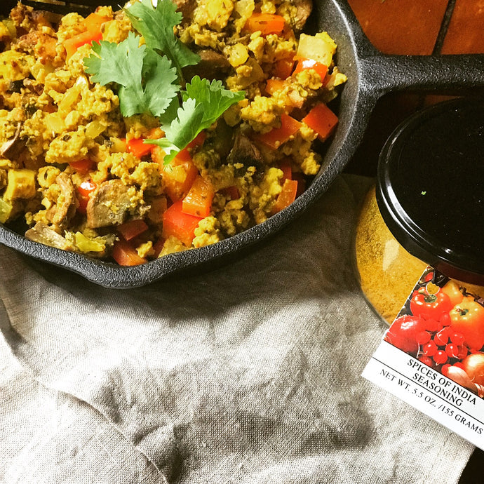 Spices of India Tofu Scramble