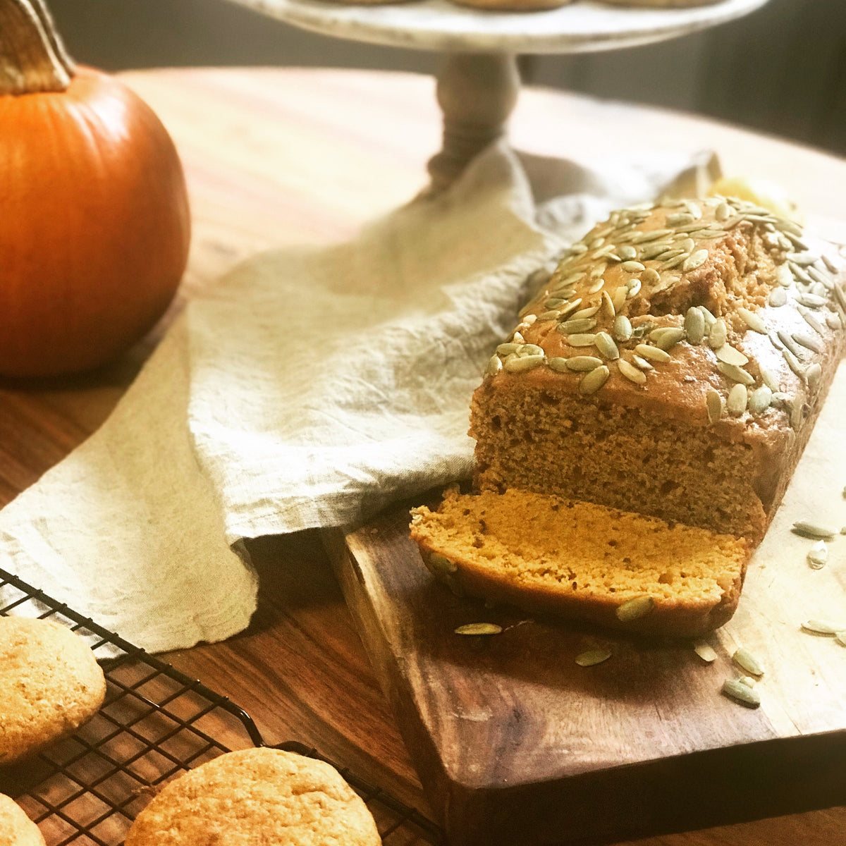 Chai Tea Marmalade Pumpkin Bread