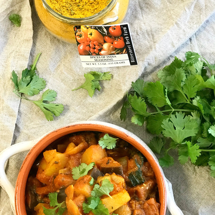 Eggplant in Spices of India Tomato Sauce