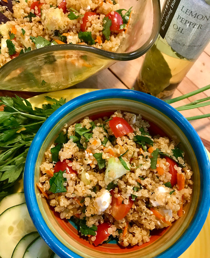 Tantalizing Tabbouleh with Quinoa