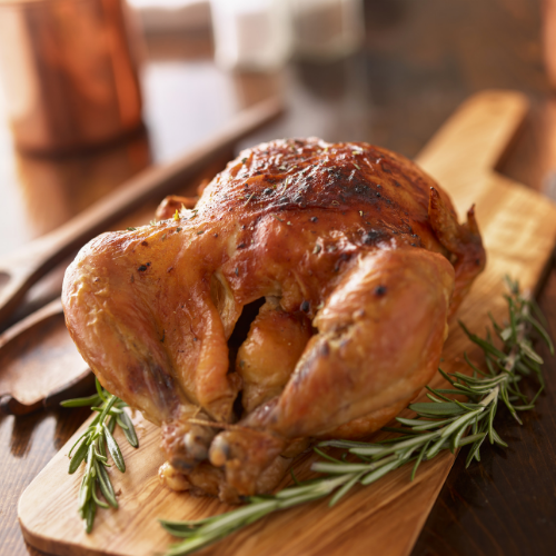 Lemon Garlic Roasted Chicken