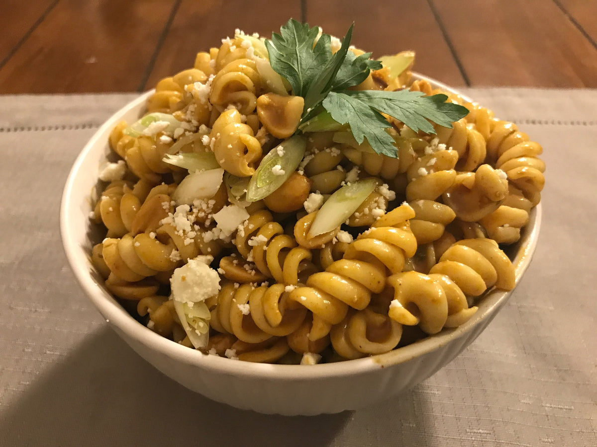 Chipotle Peanut Cold Asian  Noodles